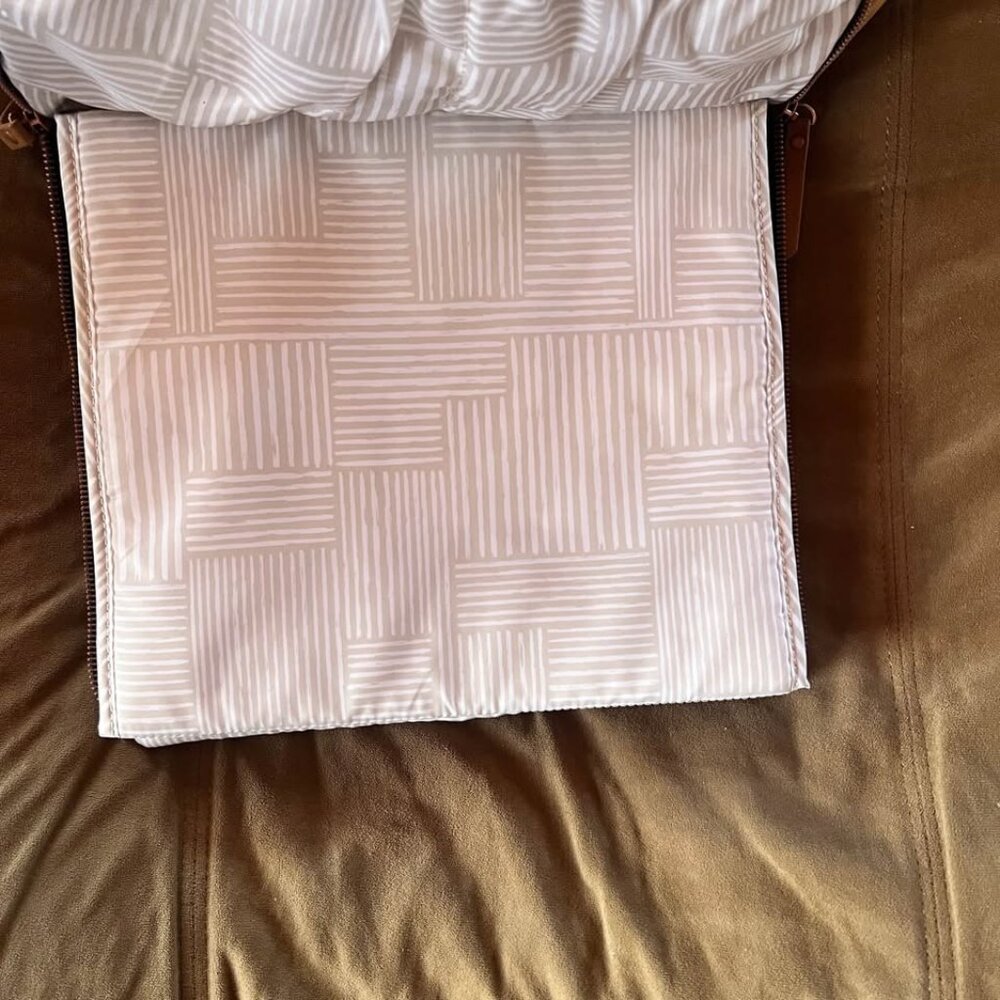 Petunia Pickle Bottom Diaper Backpack in Brioche - Picture 2 of 10